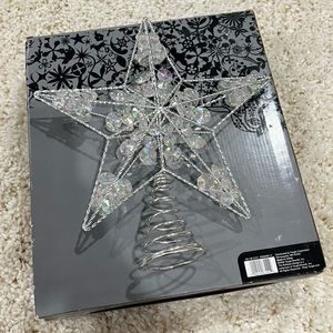 Onyx & Ice Tree Topper - Vintage